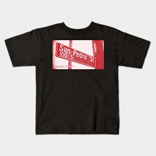 San Pedro Street, Los Angeles, CA Issue125 Edition Kids T-Shirt